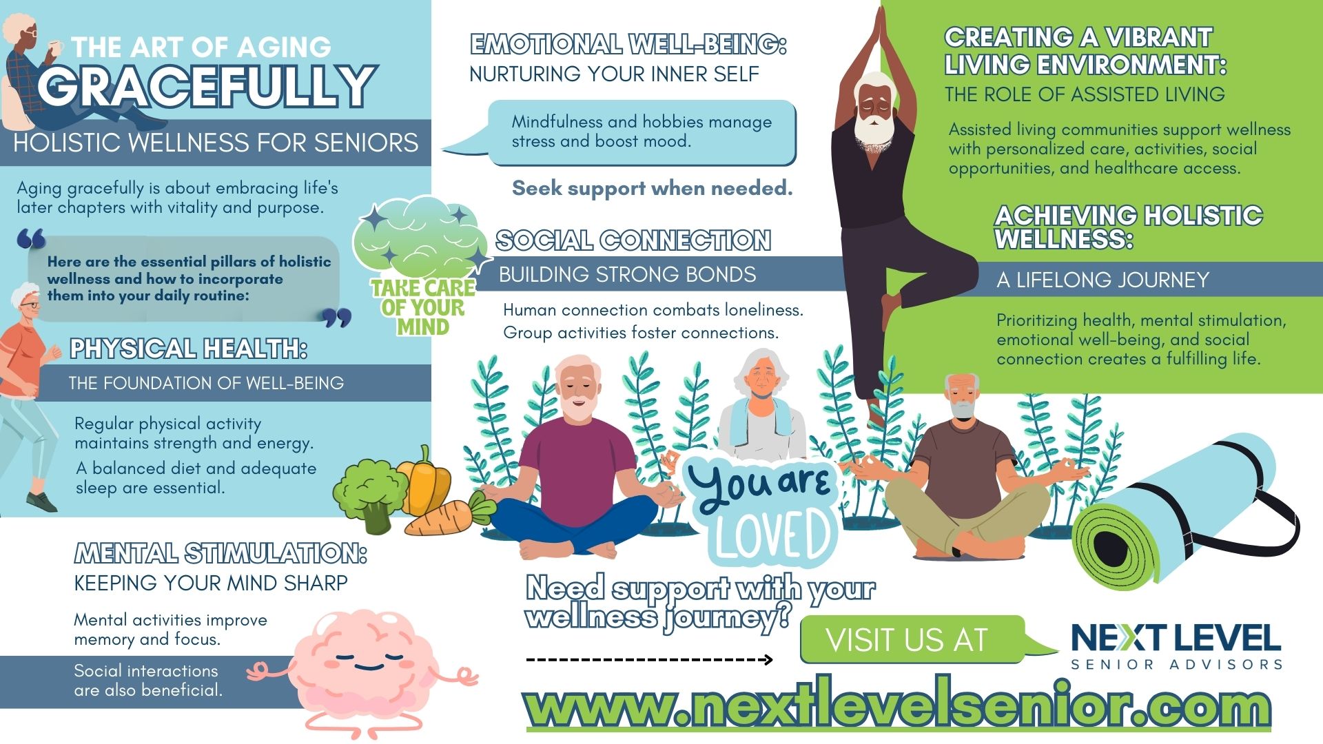 The Art of Aging Gracefully: Holistic Wellness for Seniors